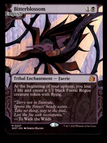 Bitterblossom mythic 27 nm - bitterblossom,