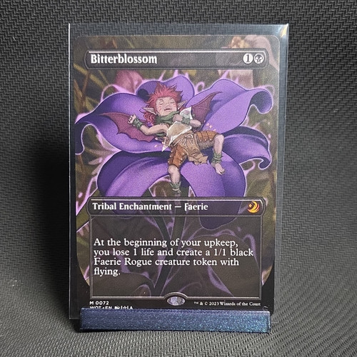 Bitterblossom full art mythic - art,